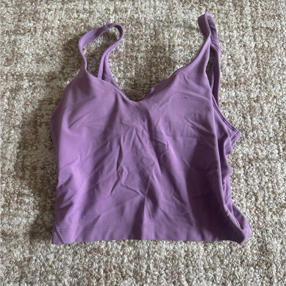 lululemon athletica Purple Tank Top